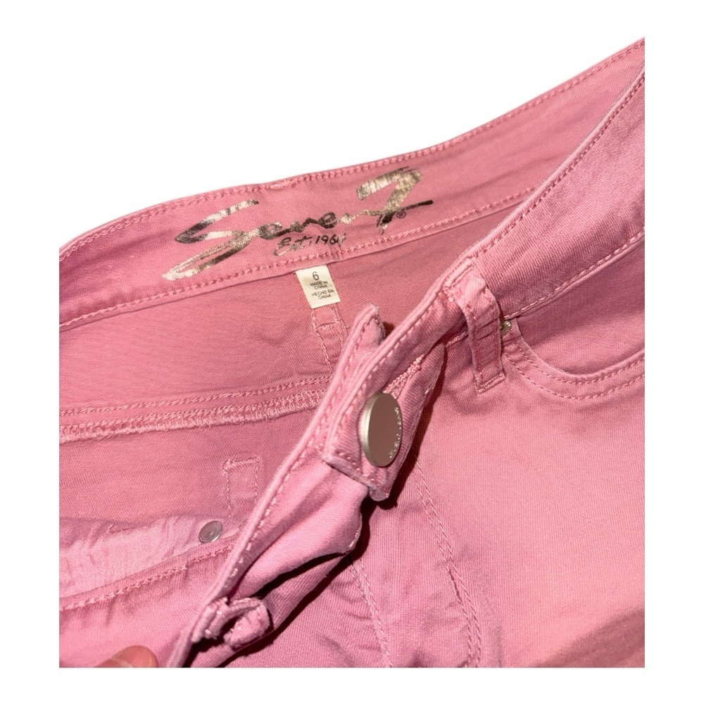 Seven7 Pink High-waist Shorts - Picture 3 of 5